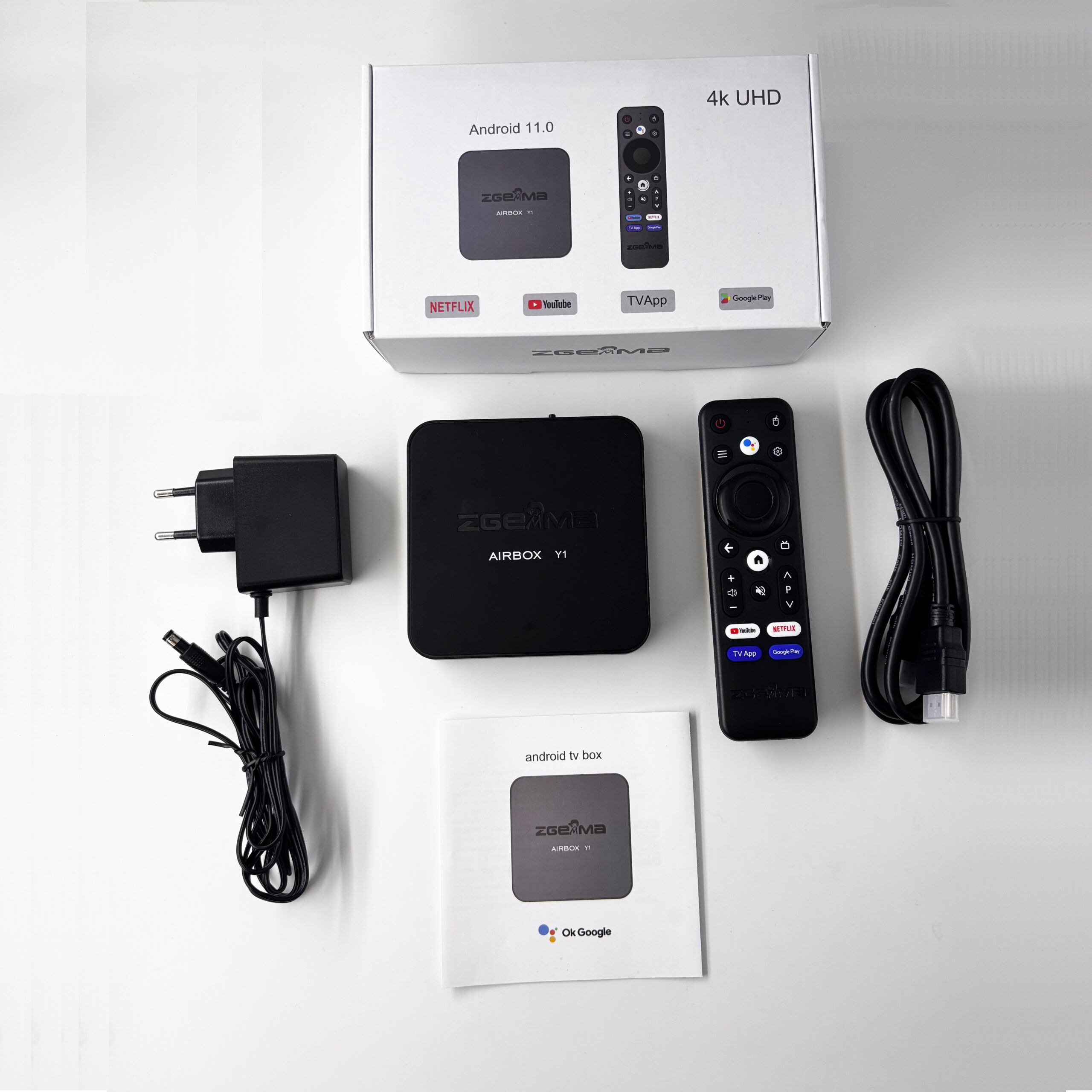 ZGEMMA AIRBOX Y1 package contents